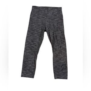 LULULEMON For Peloton Align Crop *21" We Are From Space Dark Carbon Ice Grey 8
